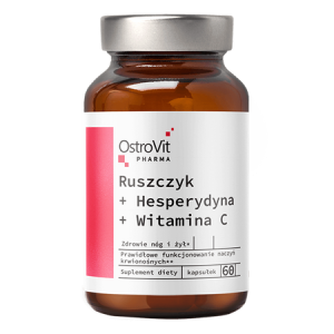 OstroVit Pharma Ruszczyk + Hesperydyna + Witamina C 60 kapsułek