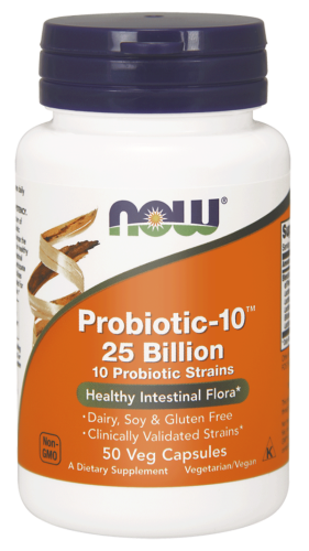 NOW NutraFlora FOS powder 113 gr  Bifidus i Acidophilus 