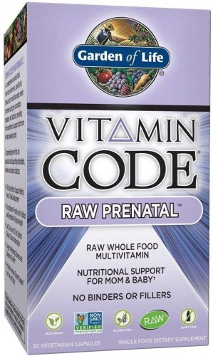Garden of life Vitamin Code Raw Prenatal biotyna folian mangan