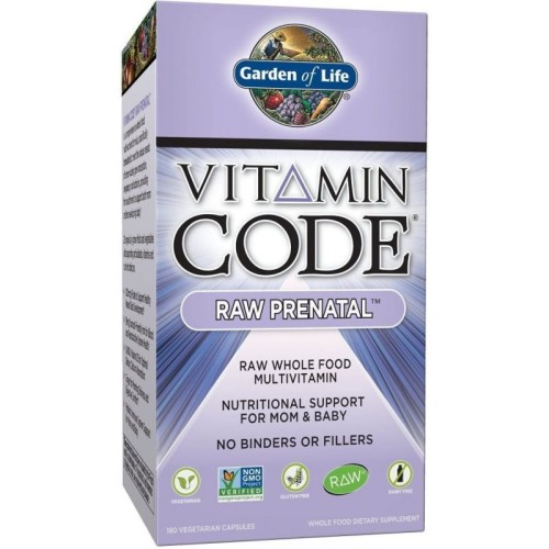 Garden of life Vitamin Code Raw Prenatal biotyna folian mangan 180kap