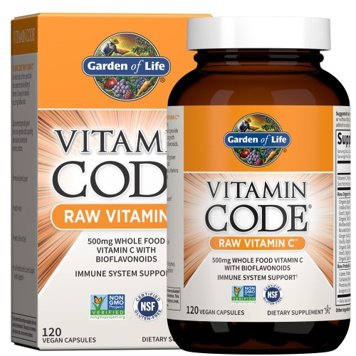 Garden of life Vitamin Code Raw Vitamin C 120 Capsules Witamina c