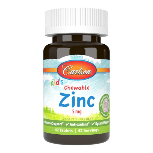 Carlson Labs Kid's Chewable Zinc Cynk dla dzieci
