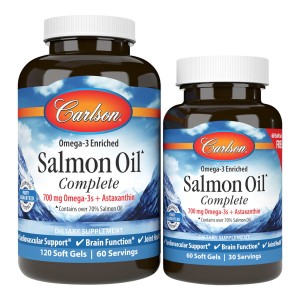 Carlson Labs Salmon Oil Complete 120 + 60