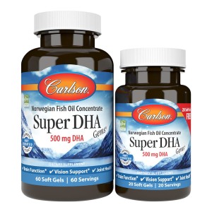 Carlson Labs Super DHA Gems 60 + 20