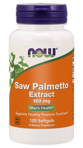 NOW Saw Palmetto – ekstrakt 160 mg – 120 kaps Palma