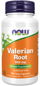 NOW Foods Valerian Root 500 mg Veg Waleriana