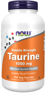  NOW Foods TAURINE - Tauryna - 1000mg 250 kap