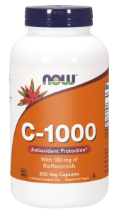 NOW Foods Witamina C-1000 250kaps rutyna