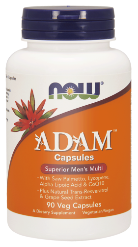 NOW Foods ADAM Multi-Vitamin for Men 90 vegekaps  witaminy dla mężczyzn