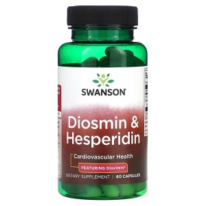 Swanson, Diosmin & Hesperidin, 60 Capsules diosmina hesperydyna