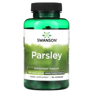 Swanson, Parsley, 650 mg , 90 Capsules Pietruszka