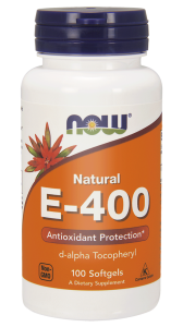 NOW Foods Witamina E Naturalna 400/100 E-400