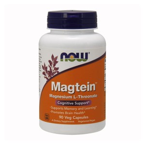 NOW Foods Magtein™ – 90 kaps Magnez L-treonian