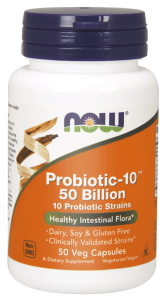 NOW Foods Probiotic-10® 50 miliardów – 50 kaps