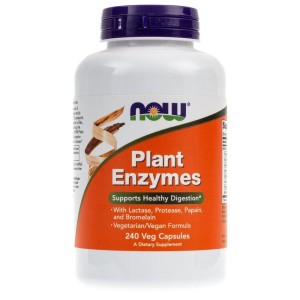 NOW Foods Plant Enzymes – Wsparcie zdrowego trawienia* – 240kaps