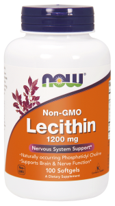 NOW Lecytyna 1200 mg  100 kaps  