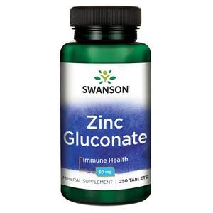  Swanson Cynk glukonian 30 mg / 250 tab