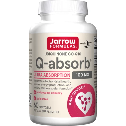 Jarrow Formulas Q-absorb® - 100mg / 60 kaps Q10 koenzym