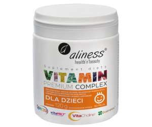 Aliness Premium witaminy Complex dla dzieci, proszek 120g 