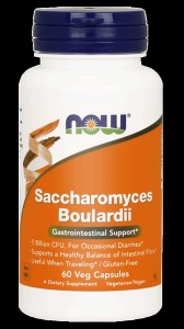 NOW Foods Saccharomyces Boulardii 60 kaps