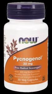 NOW Foods Pycnogenol® wyciąg z kory sosny śródziemnomorskiej 30 mg – 30 kaps