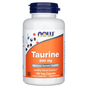 NOW Tauryna 500 mg /100 kaps 