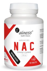ALINESS NAC N-Acetyl-L-Cysteine 190 mg (1/2 tabletki) x 100 tabl