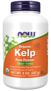 NOW Foods Kelp Jod powder proszek 227g