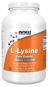 NOW Foods L-Lysine Powder Lizyna Proszek