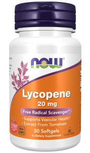 NOW Foods Lycopene 20 mg Softgels Likopen