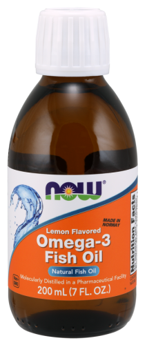 NOW Foods Omega-3 Fish Oil Liquid