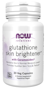 NOW Foods Glutathione Skin Brightener with Ceramosides Glutation z ceramozydami