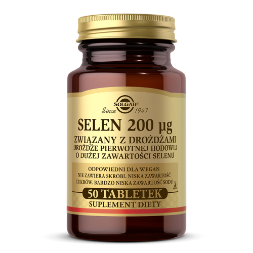 Solgar Selen 200 µg - 50 tabl