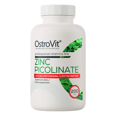 OstroVit Pikolinian Cynku 200 tabletek