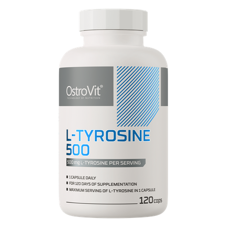 OstroVit L-Tyrozyna 500 mg 120 kapsułek