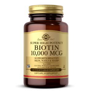 Solgar BIOTIN 10 000 MCG VEGE Biotyna 10mg