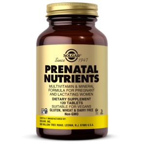 Solgar Witaminy i minerały prenatalne - 120 tabl 