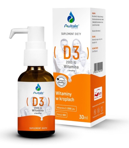 Avitale, D3 2000 IU x 30 ml 