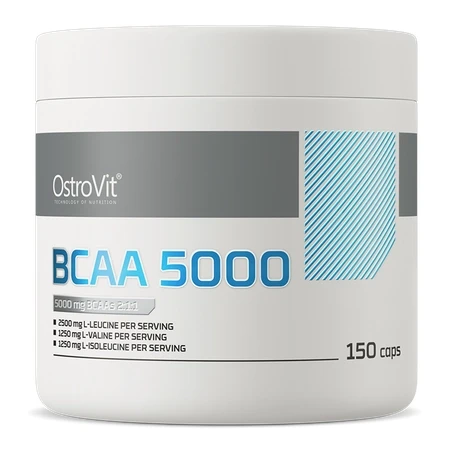 OstroVit BCAA 5000 mg 150 kapsułek