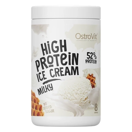OstroVit Lody wysokobiałkowe 400 g mleczny