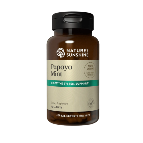  Nature's  Sunshine Papaya Mint (70 tabl.)  
