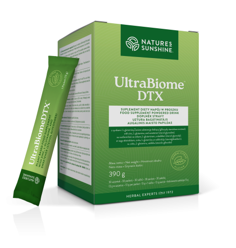 Nature's  Sunshine UltraBiome DTX (30 saszetek) Cykoria Rozmaryn