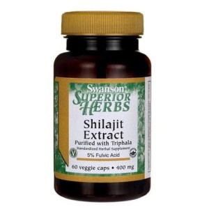 Swanson  mumio SHILAJIT /  SHILAJT  extrakt  400MG 60 KAPS.
