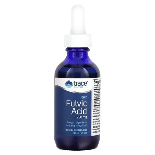 Trace Minerals  Ionic Fulvic Acid, 250mg Jonowy kwas fulwowy