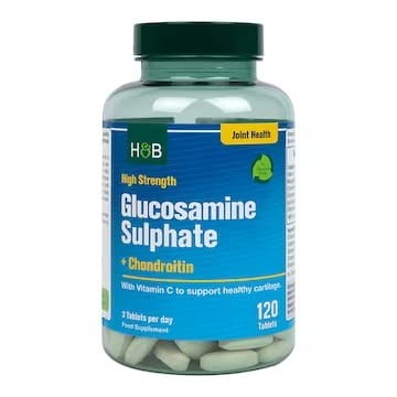 High Strength Glucosamine Sulphate & Chondroitin 120 Tablets Glukozamina Chondroityna