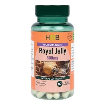 Holland High Strength Royal Jelly 500mg 90 Capsules Mleczko pszczele