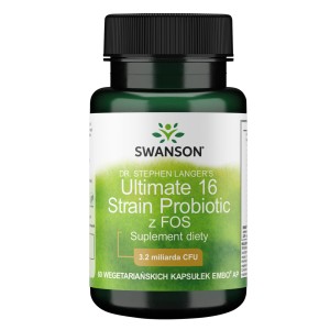   Swanson Ultimate 16 strain Probiotyki - 60kaps probiotyk 
