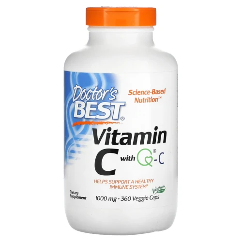 Doctor's Best Vitamin C with Q-C, 1,000 mg, aż 360  kapsułek  Witamina C 