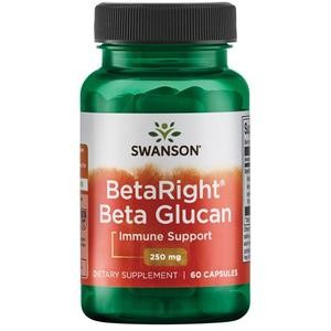 Swanson Beta Right Beta glukany 250mg/60kaps 