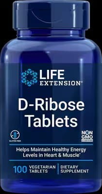 Life Extension D-Ribose Tablets Ryboza
